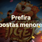 Prefira apostas menores no jogo Fortune Tiger para prolongar sua jogabilidade e controlar o saldo.